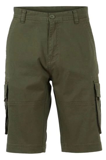 Weird Fish Green Rigney Organic Cotton Cargo Shorts 5 Weird Fish Green Rigney Organic Cotton Cargo Shorts - Image 5