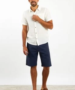 Weird Fish Cream Westray Short Sleeve Linen Rich Faded Shirt 8 Weird Fish Cream Westray Short Sleeve Linen Rich Faded Shirt -Weird Fish Sales unnamed file 1003 scaled