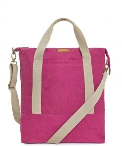 Weird Fish Pink Kingham Canvas Holdall Bag