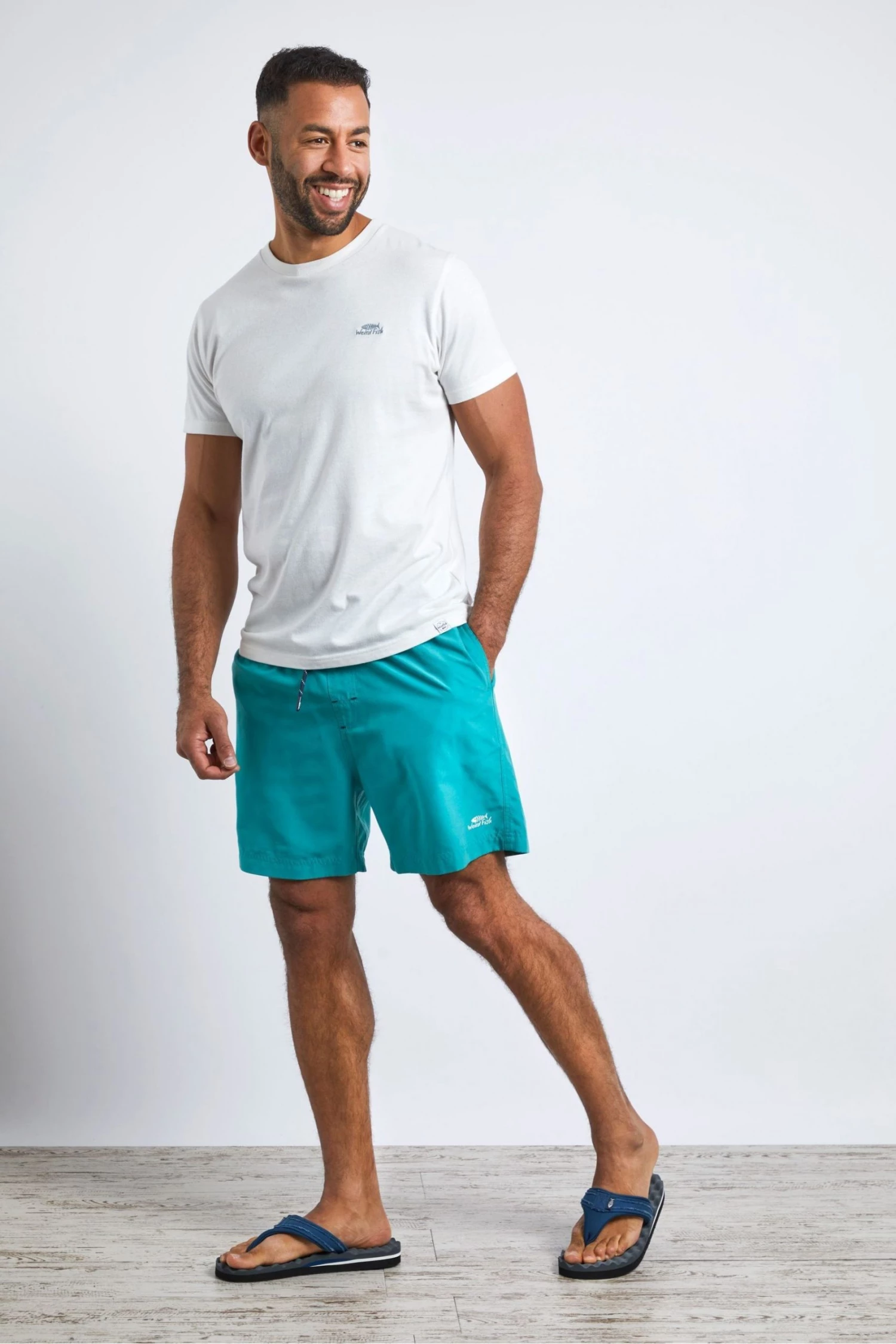 Weird Fish Green Banning Swim Shorts 5 Weird Fish Green Banning Swim Shorts - Image 5