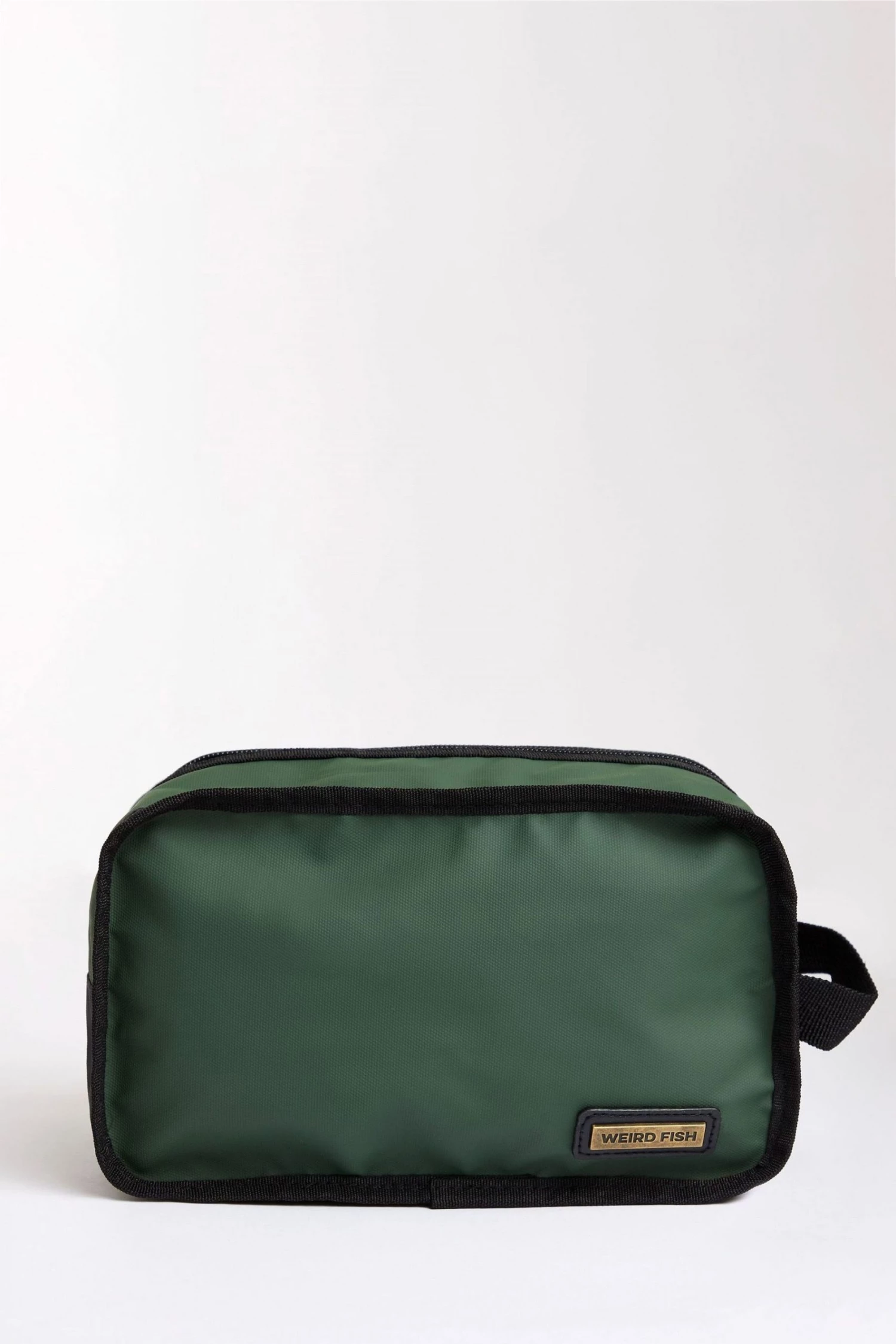 Weird Fish Green Sandford Travel Wash Bag 1 Weird Fish Green Sandford Travel Wash Bag