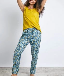 Weird Fish Green Tinto Ecovero™ Printed Trousers 9 Weird Fish Green Tinto Ecovero™ Printed Trousers -Weird Fish Sales unnamed file 1069 scaled