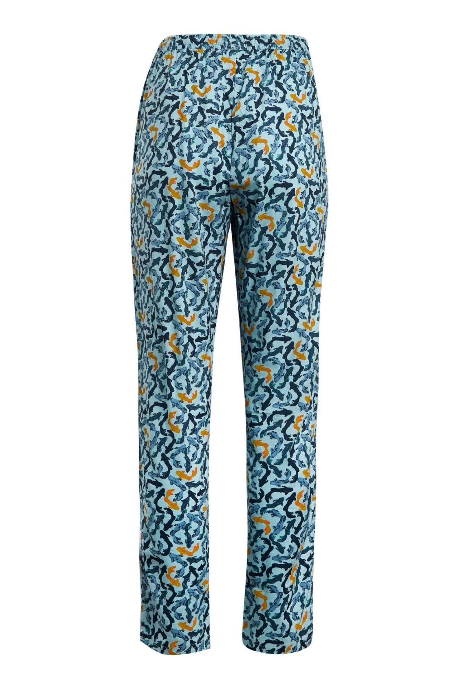 Weird Fish Green Tinto Ecovero™ Printed Trousers 6 Weird Fish Green Tinto Ecovero™ Printed Trousers - Image 6