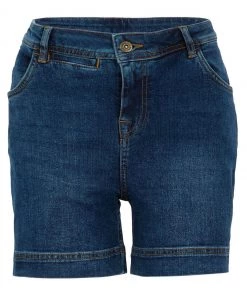 Weird Fish Blue Latina Organic Cotton Denim Shorts -Weird Fish Sales unnamed file 1077 scaled