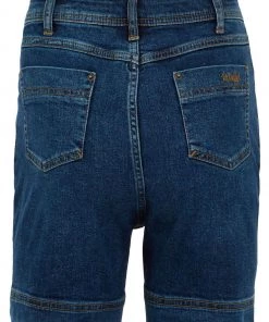 Weird Fish Blue Latina Organic Cotton Denim Shorts -Weird Fish Sales unnamed file 1078 scaled