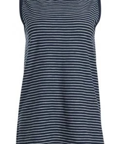 Weird Fish Navy Blue Nelly Organic Cotton Micro Stripe Vest 5 Weird Fish Navy Blue Nelly Organic Cotton Micro Stripe Vest -Weird Fish Sales unnamed file 1082