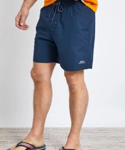 Weird Fish Blue Banning Swim Shorts