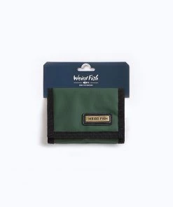 Weird Fish Green Langton Wallet