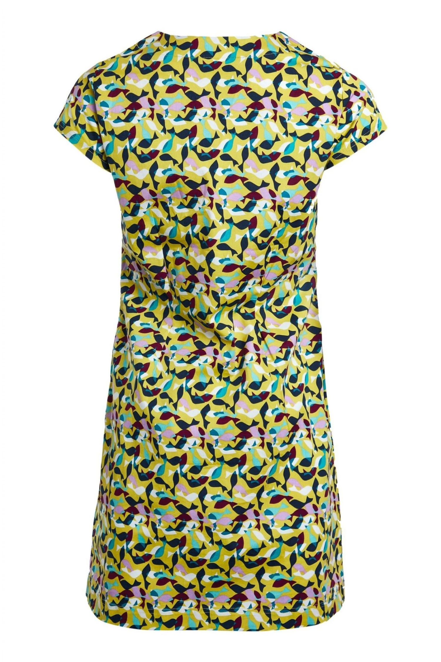 Weird Fish Green Monsanta Organic Cotton Tunic 3 Weird Fish Green Monsanta Organic Cotton Tunic - Image 3