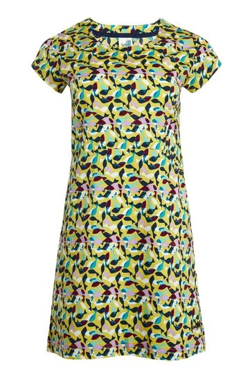 Weird Fish Green Monsanta Organic Cotton Tunic 4 Weird Fish Green Monsanta Organic Cotton Tunic - Image 4