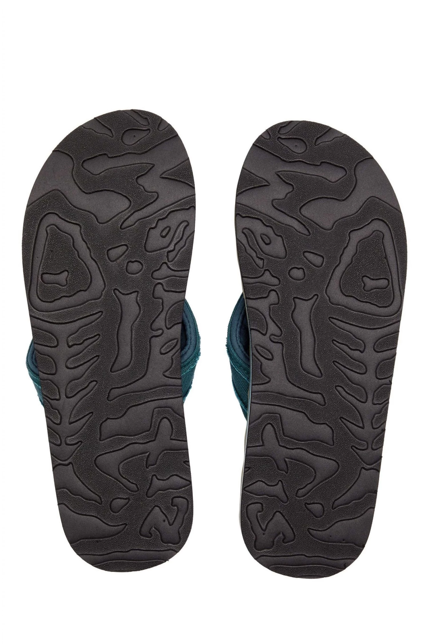 Weird Fish Grey Wexford Waffle Flip Flops 2 Weird Fish Grey Wexford Waffle Flip Flops - Image 2