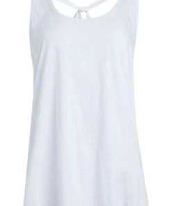 Weird Fish Natita White Organic Cotton Twist Back Vest 11 Weird Fish Natita White Organic Cotton Twist Back Vest -Weird Fish Sales unnamed file 1212