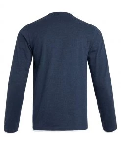 Weird Fish Blue Arvin Recycled Organic Long Sleeve T-Shirt -Weird Fish Sales unnamed file 143 scaled