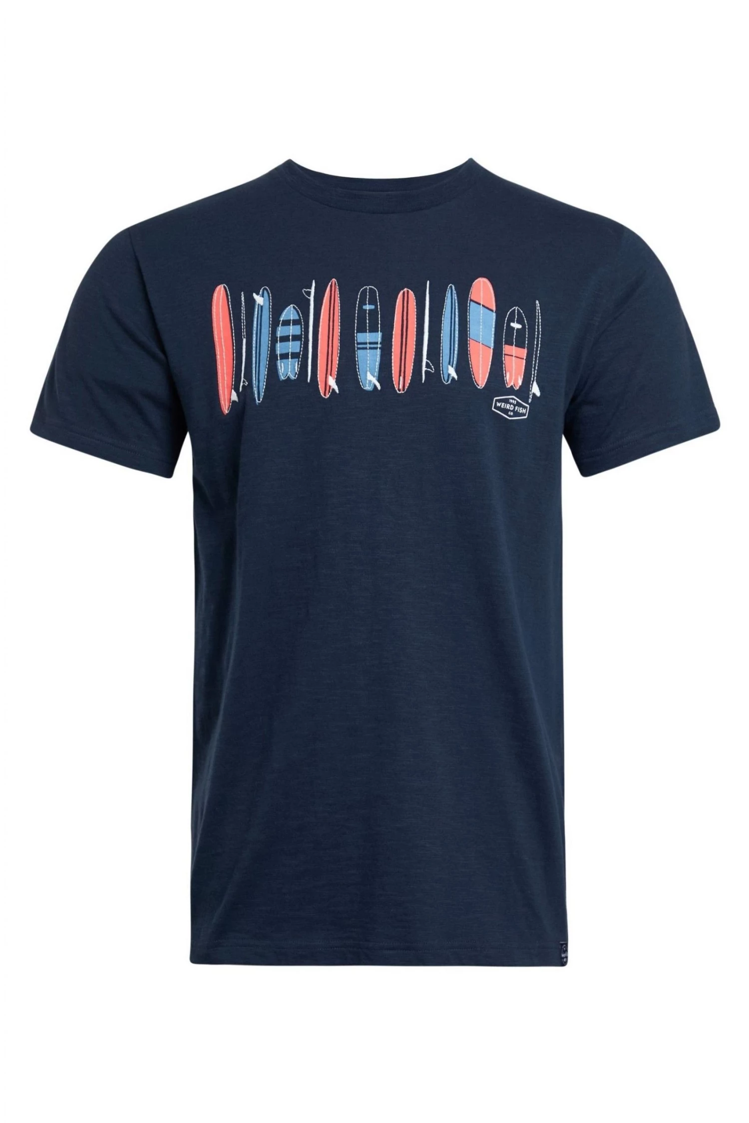 Weird Fish Blue Board Master Organic Cotton T-Shirt 2 Weird Fish Blue Board Master Organic Cotton T-Shirt - Image 2