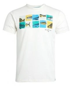 Weird Fish White Anatomy Recycled Organic Graphic T-Shirt -Weird Fish Sales unnamed file 159