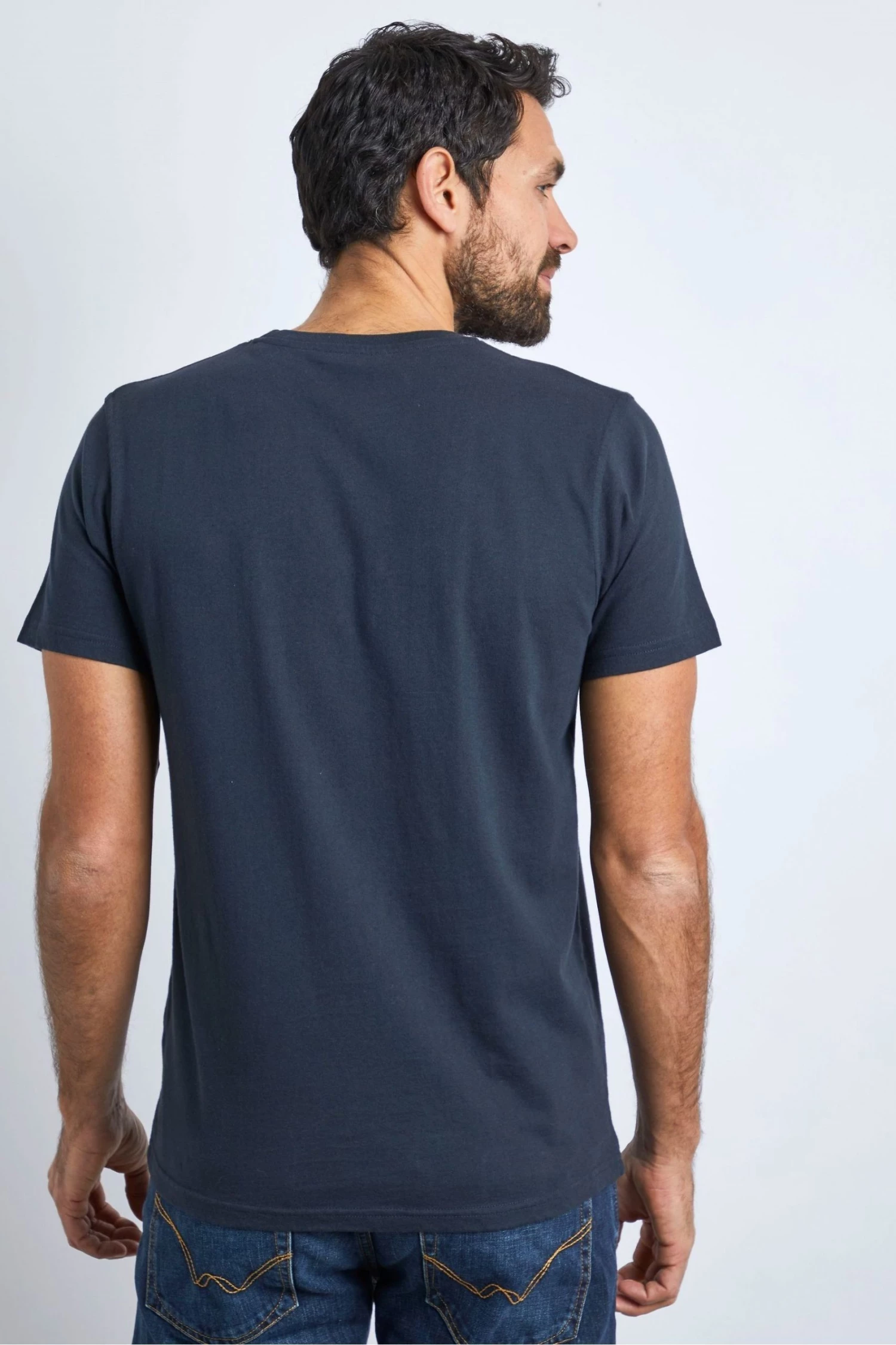 Weird Fish Blue First Crawl Organic Cotton Artist T-Shirt 2 Weird Fish Blue First Crawl Organic Cotton Artist T-Shirt - Image 2