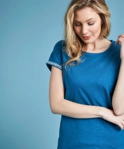 Weird Fish Blue Trinity Organic Cotton Short Sleeve T-Shirt