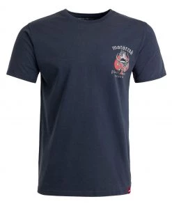 Weird Fish Navy Blue Motorcod Organic Cotton Heritage Artist T-Shirt -Weird Fish Sales unnamed file 211 scaled