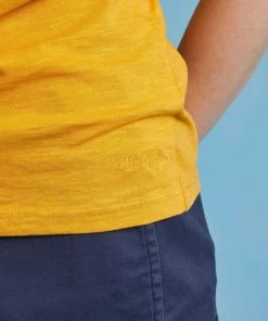 Weird Fish Yellow Organic Cotton Short Sleeve T-Shirt 8 Weird Fish Yellow Organic Cotton Short Sleeve T-Shirt -Weird Fish Sales unnamed file 222 scaled