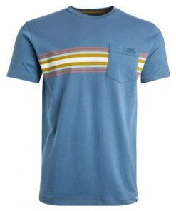 Weird Fish Blue Hillier Organic Cotton Striped T-Shirt 11 Weird Fish Blue Hillier Organic Cotton Striped T-Shirt -Weird Fish Sales unnamed file 237