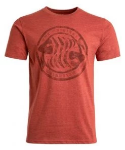 Weird Fish Red Surf Recycled Organic Graphic T-Shirt -Weird Fish Sales unnamed file 240