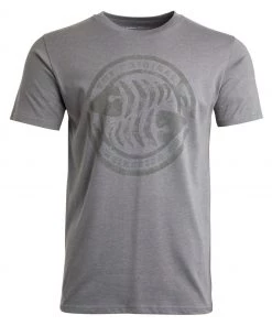 Weird Fish Grey Surf Recycled Graphic T-Shirt
