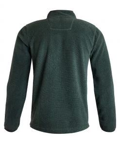 Weird Fish Green Errill Recycled 1/4 Zip Textured Fleece -Weird Fish Sales unnamed file 256 scaled