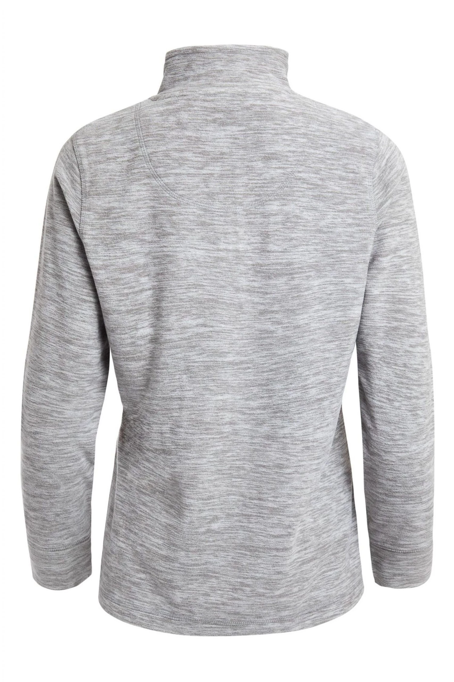 Weird Fish Grey Nancy Recycled 1/4 Zip Fleece 4 Weird Fish Grey Nancy Recycled 1/4 Zip Fleece - Image 4