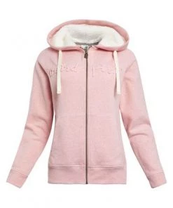 Weird Fish Pink Organic Snow Marl Full Zip Hoodie -Weird Fish Sales unnamed file 288