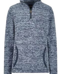 Weird Fish Blue Nancy Recycled 1/4 Zip Fleece -Weird Fish Sales unnamed file 293