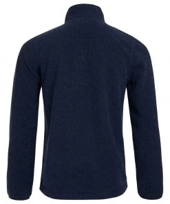 Weird Fish Blue Errill Recycled 1/4 Zip Textured Fleece -Weird Fish Sales unnamed file 298 scaled