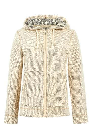 Weird Fish Cream Weylin Hooded Full Zip Eco Macaroni Hoodie 6 Weird Fish Cream Weylin Hooded Full Zip Eco Macaroni Hoodie - Image 6