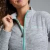 Weird Fish Grey Adele Recycled Polyester Full Zip Fleece