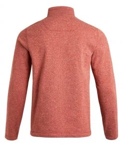 Weird Fish Brown Dansley Recycled 1/4 Zip Fleece -Weird Fish Sales unnamed file 340 scaled