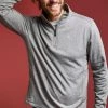 Weird Fish Grey Dansley Recycled 1/4 Zip Fleece