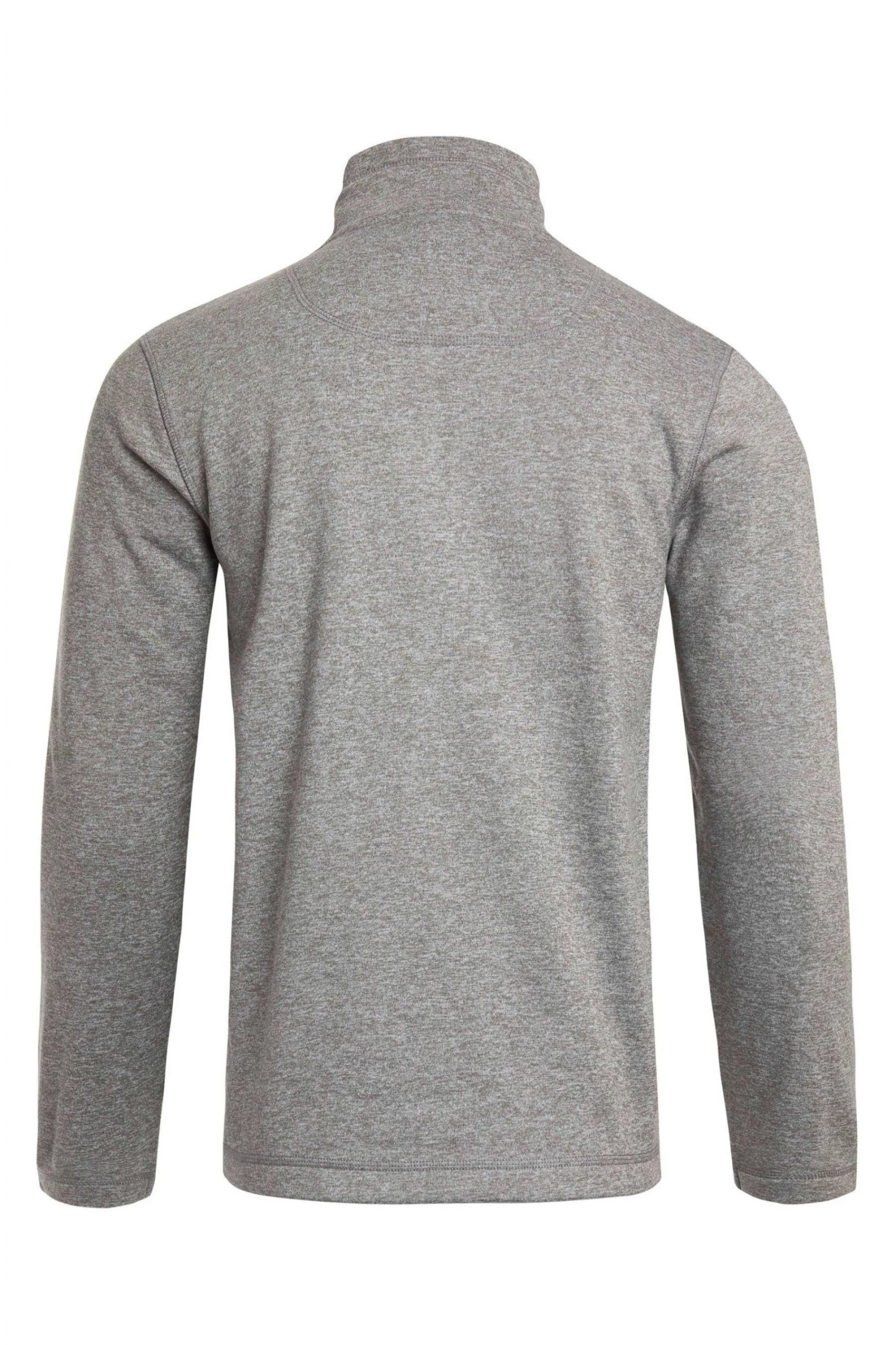 Weird Fish Grey Dansley Recycled 1/4 Zip Fleece 4 Weird Fish Grey Dansley Recycled 1/4 Zip Fleece - Image 4