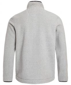 Weird Fish Cream Errill Recycled 1/4 Zip Textured Fleece -Weird Fish Sales unnamed file 350 scaled