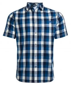 Weird Fish Blue Berkley Organic Cotton Short Sleeve Gingham Shirt 9 Weird Fish Blue Berkley Organic Cotton Short Sleeve Gingham Shirt -Weird Fish Sales unnamed file 355 scaled