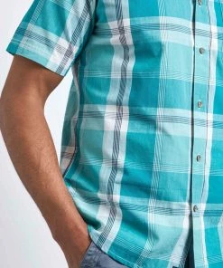 Weird Fish Green Organic Cotton Sleeve Check Shirt 8 Weird Fish Green Organic Cotton Sleeve Check Shirt -Weird Fish Sales unnamed file 396 scaled