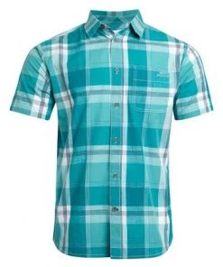 Weird Fish Green Organic Cotton Sleeve Check Shirt 11 Weird Fish Green Organic Cotton Sleeve Check Shirt -Weird Fish Sales unnamed file 399