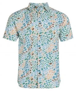 Weird Fish Cream Organic Short Sleeve Printed Shirt -Weird Fish Sales unnamed file 408 scaled