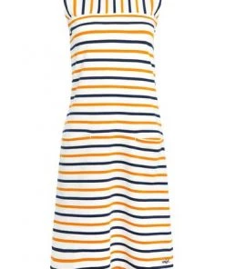 Weird Fish Cream Risso Organic Cotton Striped Dress 11 Weird Fish Cream Risso Organic Cotton Striped Dress -Weird Fish Sales unnamed file 416