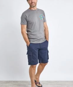 Weird Fish Grey Dad Fish Organic Cotton Artist T-Shirt