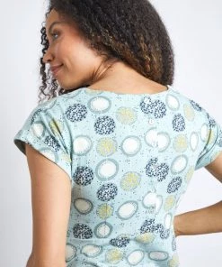 Weird Fish Blue Tallahassee Organic Cotton Printed Day Dress 10 Weird Fish Blue Tallahassee Organic Cotton Printed Day Dress -Weird Fish Sales unnamed file 438 scaled