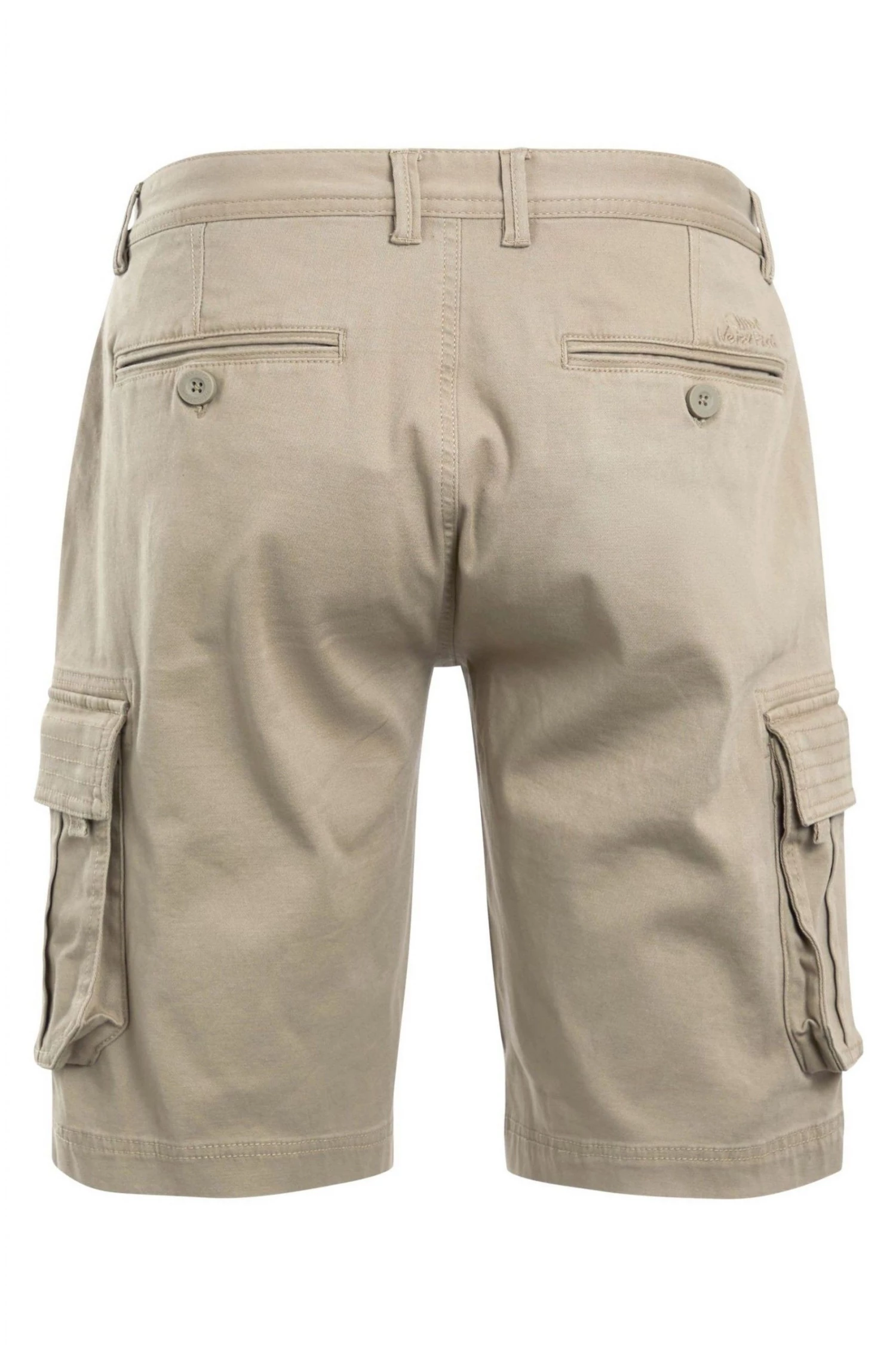 Weird Fish Natural Rigney Organic Cotton Cargo Shorts 2 Weird Fish Natural Rigney Organic Cotton Cargo Shorts - Image 2
