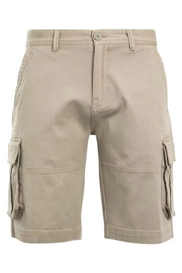 Weird Fish Natural Rigney Organic Cotton Cargo Shorts 3 Weird Fish Natural Rigney Organic Cotton Cargo Shorts - Image 3