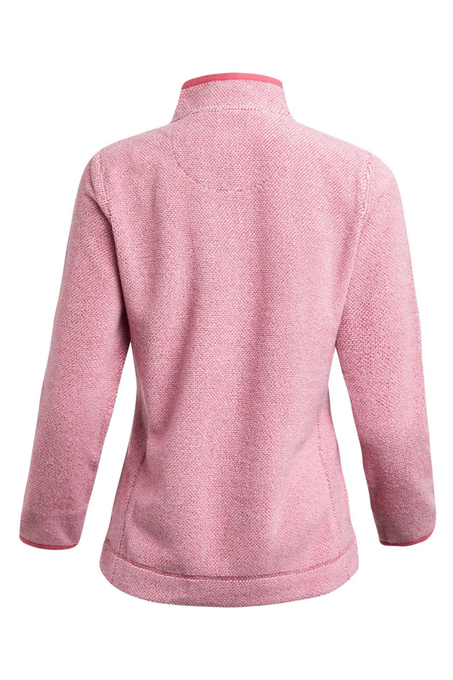 Weird Fish Georgina Pink Recycled 1/4 Zip Fleece 5 Weird Fish Georgina Pink Recycled 1/4 Zip Fleece - Image 5