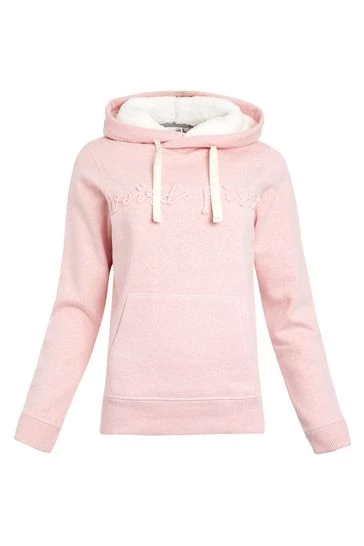 Weird Fish Pink Bodhi Recycled Organic Snow Marl Hoodie 4 Weird Fish Pink Bodhi Recycled Organic Snow Marl Hoodie - Image 4