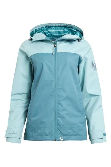 Weird Fish Camelia Green Recycled Waterproof Jacket 6 Weird Fish Camelia Green Recycled Waterproof Jacket - Image 6