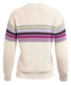 Weird Fish Cream Koko Retro Striped Jumper -Weird Fish Sales unnamed file 616 scaled